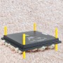 Heating plate for chicks and ducklings 40x40 cm by vidaXL, Pet Heating Pads - Ref: Foro24-171440, Price: 71,21 €, Discount: %