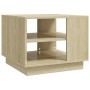 Mesa de centro madera de ingeniería roble Sonoma 55x55x43 cm de vidaXL, Mesas de centro - Ref: Foro24-810292, Precio: 55,30 €...