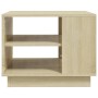 Sonoma oak engineered wood coffee table 55x55x43 cm by vidaXL, Coffee table - Ref: Foro24-810292, Price: 54,34 €, Discount: %