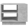 Concrete gray engineered wood coffee table 55x55x43 cm by vidaXL, Coffee table - Ref: Foro24-810293, Price: 48,16 €, Discount: %