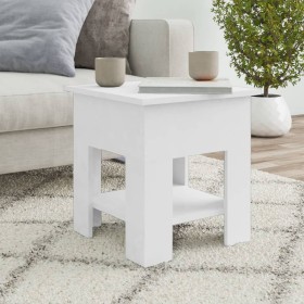 Mesa de centro blanco madera contrachapada 40x40x42 cm de vidaXL, Mesas de centro - Ref: Foro24-810271, Precio: 30,99 €, Desc...