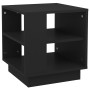 Mesa de centro de madera de ingeniería negra 40x40x43 cm de vidaXL, Mesas de centro - Ref: Foro24-810299, Precio: 37,35 €, De...