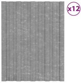 Panel para tejado acero galvanizado plata 12 unidades 60x45 cm de vidaXL, Techo - Ref: Foro24-317197, Precio: 41,45 €, Descue...