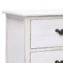 Aged white paulownia wood TV cabinet 108x30x40 cm by vidaXL, TV Furniture - Ref: Foro24-338532, Price: 144,99 €, Discount: %