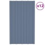 Galvanized steel roof panel, gray, 12 units, 80x45 cm. by vidaXL, Ceiling - Ref: Foro24-317201, Price: 49,99 €, Discount: %