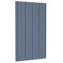 Galvanized steel roof panel, gray, 12 units, 80x45 cm. by vidaXL, Ceiling - Ref: Foro24-317201, Price: 49,99 €, Discount: %