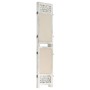 Divider screen with 3 cream fabric panels 105x165 cm by vidaXL, Room dividers - Ref: Foro24-338558, Price: 64,65 €, Discount: %