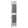 4-panel gray fabric divider screen 140x165 cm by vidaXL, Room dividers - Ref: Foro24-338555, Price: 61,52 €, Discount: %