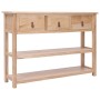 Aparador madera maciza de Paulownia 108x30x76 cm de vidaXL, Aparadores - Ref: Foro24-338549, Precio: 190,01 €, Descuento: %