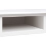 Escritorio de madera maciza de Paulownia blanco 108x45x76 cm de vidaXL, Escritorios - Ref: Foro24-338535, Precio: 111,99 €, D...