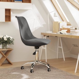 Silla de oficina giratoria tela gris oscuro de vidaXL, Sillas de oficina - Ref: Foro24-338338, Precio: 109,48 €, Descuento: %