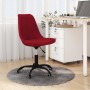 Silla de oficina giratoria tela rojo tinto de vidaXL, Sillas de oficina - Ref: Foro24-338396, Precio: 94,99 €, Descuento: %