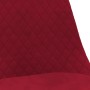 Silla de oficina giratoria tela rojo tinto de vidaXL, Sillas de oficina - Ref: Foro24-338396, Precio: 94,99 €, Descuento: %