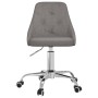 Dark gray fabric swivel office chair by vidaXL, Office chairs - Ref: Foro24-339313, Price: 84,52 €, Discount: %