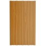 Wood-colored galvanized steel roof panel 12 units 80x45 cm by vidaXL, Ceiling - Ref: Foro24-317207, Price: 59,29 €, Discount: %