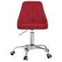 Red fabric swivel office chair by vidaXL, Office chairs - Ref: Foro24-339317, Price: 84,52 €, Discount: %