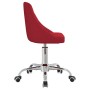 Red fabric swivel office chair by vidaXL, Office chairs - Ref: Foro24-339317, Price: 84,52 €, Discount: %