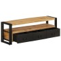 Solid mango wood TV cabinet 120x30x40 cm by vidaXL, TV Furniture - Ref: Foro24-338466, Price: 220,66 €, Discount: %