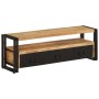 Solid mango wood TV cabinet 120x30x40 cm by vidaXL, TV Furniture - Ref: Foro24-338466, Price: 220,66 €, Discount: %