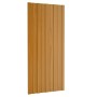 Panel de tejado acero galvanizado color madera 12 uds 100x45 cm de vidaXL, Techo - Ref: Foro24-317219, Precio: 78,96 €, Descu...