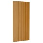 Panel de tejado acero galvanizado color madera 12 uds 100x45 cm de vidaXL, Techo - Ref: Foro24-317219, Precio: 78,96 €, Descu...