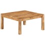 Mesa de centro de madera maciza de acacia 80x80x40 cm de vidaXL, Mesas de centro - Ref: Foro24-338031, Precio: 153,99 €, Desc...