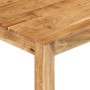 Mesa de centro de madera maciza de acacia 80x80x40 cm de vidaXL, Mesas de centro - Ref: Foro24-338031, Precio: 153,99 €, Desc...