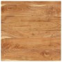 Mesa de centro de madera maciza de acacia 80x80x40 cm de vidaXL, Mesas de centro - Ref: Foro24-338031, Precio: 153,99 €, Desc...