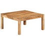 Mesa de centro de madera maciza de acacia 80x80x40 cm de vidaXL, Mesas de centro - Ref: Foro24-338031, Precio: 153,99 €, Desc...