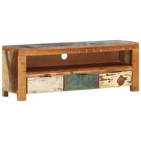 Recycled solid wood TV cabinet 110x30x40 cm by vidaXL, TV Furniture - Ref: Foro24-338028, Price: 166,73 €, Discount: %