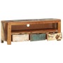 Recycled solid wood TV cabinet 110x30x40 cm by vidaXL, TV Furniture - Ref: Foro24-338028, Price: 166,01 €, Discount: %