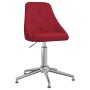 Silla de oficina giratoria tela rojo tinto de vidaXL, Sillas de oficina - Ref: Foro24-339323, Precio: 79,40 €, Descuento: %