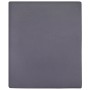 Jersey fitted sheets 2 pcs anthracite gray cotton 140x200 cm by vidaXL, Bed sheets - Ref: Foro24-136195, Price: 24,02 €, Disc...