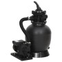 Sand filter for pools with 6-way black valve by vidaXL, Pool and spa filters - Ref: Foro24-93395, Price: 178,52 €, Discount: %