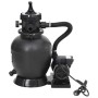 Sand filter for pools with 6-way black valve by vidaXL, Pool and spa filters - Ref: Foro24-93395, Price: 178,52 €, Discount: %