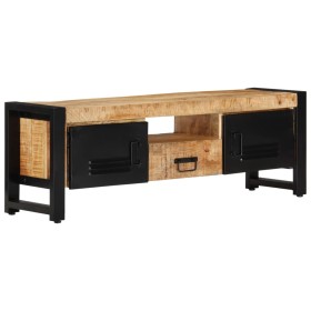 Mueble de TV madera maciza de mango 120x30x40 cm de vidaXL, Muebles TV - Ref: Foro24-338222, Precio: 211,99 €, Descuento: %