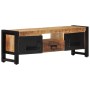 Mueble de TV madera maciza de mango 120x30x40 cm de vidaXL, Muebles TV - Ref: Foro24-338222, Precio: 212,42 €, Descuento: %