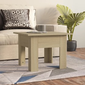 Sonoma oak engineered wood coffee table 55x55x42 cm by vidaXL, Coffee table - Ref: Foro24-810238, Price: 34,24 €, Discount: %