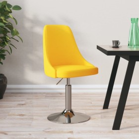 Mustard Yellow Fabric Kitchen Stool by vidaXL, Kitchen stools - Ref: Foro24-339328, Price: 82,22 €, Discount: %