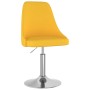 Mustard Yellow Fabric Kitchen Stool by vidaXL, Kitchen stools - Ref: Foro24-339328, Price: 82,99 €, Discount: %