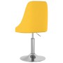 Mustard Yellow Fabric Kitchen Stool by vidaXL, Kitchen stools - Ref: Foro24-339328, Price: 82,99 €, Discount: %