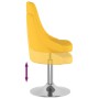 Mustard Yellow Fabric Kitchen Stool by vidaXL, Kitchen stools - Ref: Foro24-339328, Price: 82,99 €, Discount: %