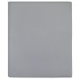 Jersey fitted sheets 2 pcs gray cotton 160x200 cm by vidaXL, Bed sheets - Ref: Foro24-136207, Price: 28,52 €, Discount: %