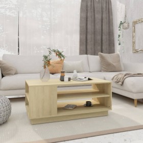 Sonoma oak engineered wood coffee table 102x55x43 cm by vidaXL, Coffee table - Ref: Foro24-810283, Price: 66,36 €, Discount: %