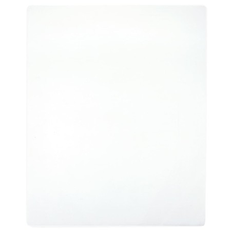 White cotton jersey fitted sheet 100x200 cm by vidaXL, Bed sheets - Ref: Foro24-136242, Price: 16,42 €, Discount: %