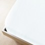 White cotton jersey fitted sheet 100x200 cm by vidaXL, Bed sheets - Ref: Foro24-136242, Price: 16,42 €, Discount: %