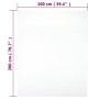 White cotton jersey fitted sheet 100x200 cm by vidaXL, Bed sheets - Ref: Foro24-136242, Price: 16,42 €, Discount: %