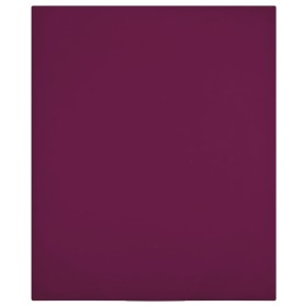 Jersey fitted sheets 2 pcs burgundy cotton 140x200 cm by vidaXL, Bed sheets - Ref: Foro24-136255, Price: 24,99 €, Discount: %