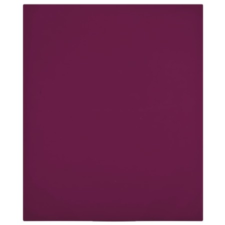 Jersey fitted sheets 2 pcs burgundy cotton 140x200 cm by vidaXL, Bed sheets - Ref: Foro24-136255, Price: 24,02 €, Discount: %