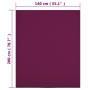 Jersey fitted sheets 2 pcs burgundy cotton 140x200 cm by vidaXL, Bed sheets - Ref: Foro24-136255, Price: 24,02 €, Discount: %